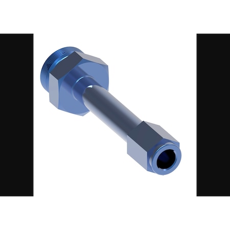 Aeroquip For Use With Holley Dual Feed 750/ Dominator 1350 Series/ Quadrajet Carburetors, -8 AN Hose FCM2192